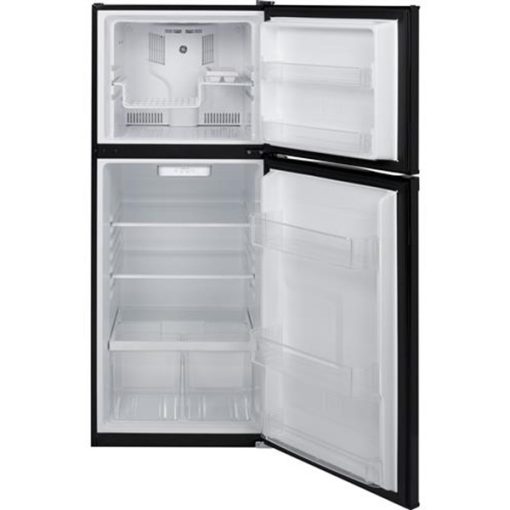 11.6 cu ft Top Freezer Black Refrigerator - Image 4