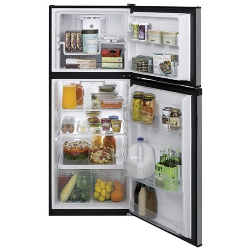 11.6 cu ft Top Freezer Stainless Refrigerator - Image 4