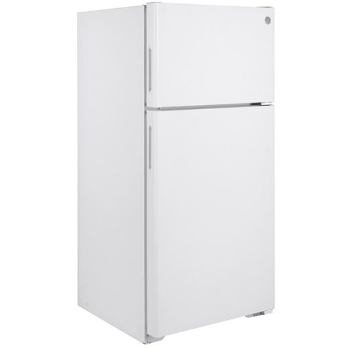 16.6 cu ft Top Freezer White Refrigerator - Image 2