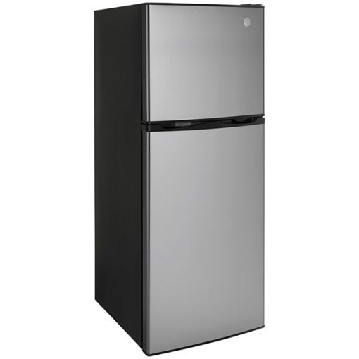 9.8 cu ft Top Freezer Stainless Refrigerator - Image 2