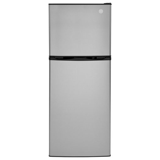 9.8 cu ft Top Freezer Stainless Refrigerator