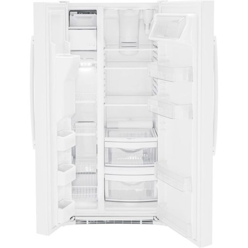 23.2 cu ft Side-by-Side White Refrigerator - Image 2