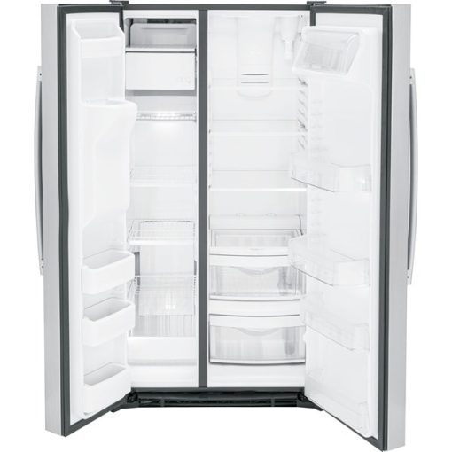 25.4 cu ft Side-by-Side Stainless Refrigerator - Image 2