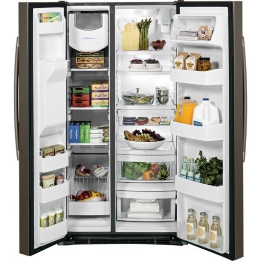 25.4 cu ft Side-by-Side Slate Refrigerator - Image 3