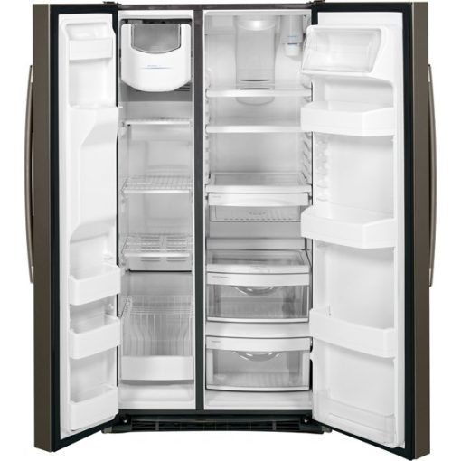 25.4 cu ft Side-by-Side Slate Refrigerator - Image 4