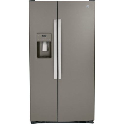 25.4 cu ft Side-by-Side Slate Refrigerator