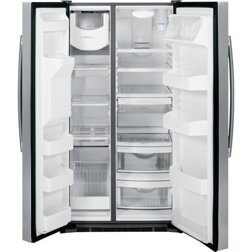 25.4 cu ft Side-by-Side Stainless Refrigerator - Image 3