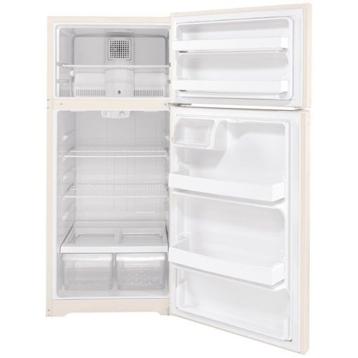 16.6 cu ft Top Freezer Bisque Refrigerator - Image 3