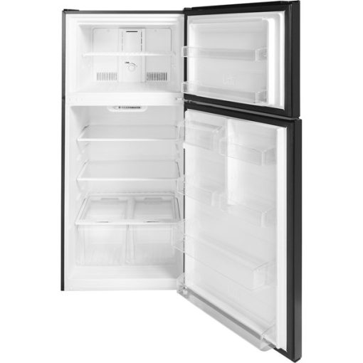 18.3 cu ft Top Freezer Black Refrigerator - Image 3