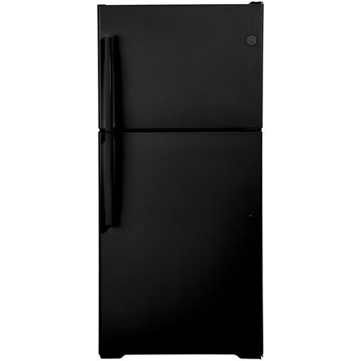19.1 cu ft Top Freezer Black Refrigerator