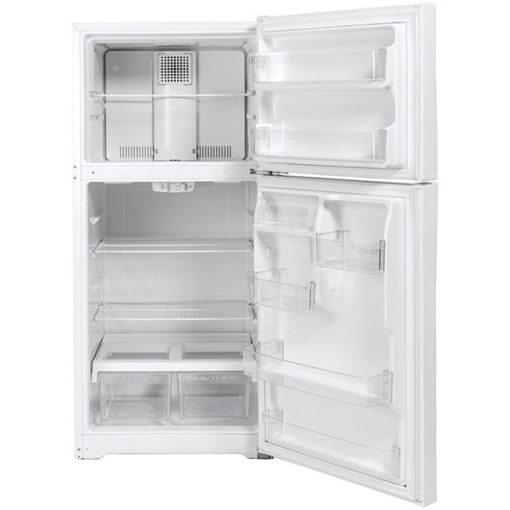 19.1 cu ft Top Freezer White Refrigerator - Image 3