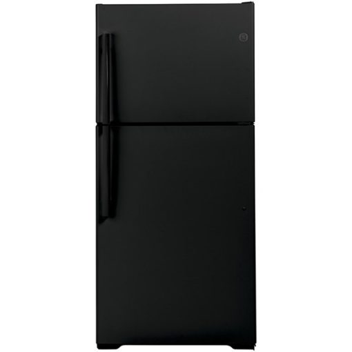19.1 cu ft Top Freezer Black Refrigerator