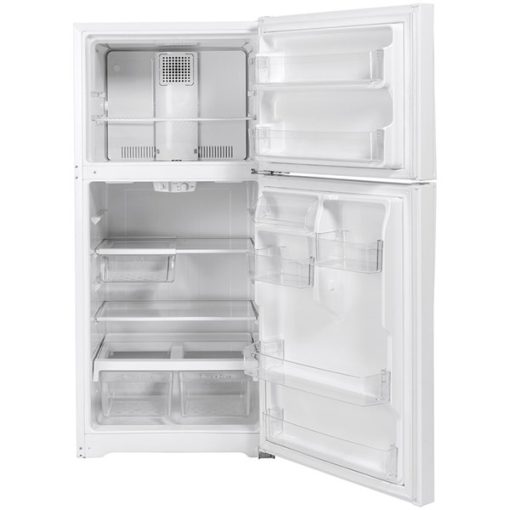 19.1 cu ft Top Freezer White Refrigerator - Image 3