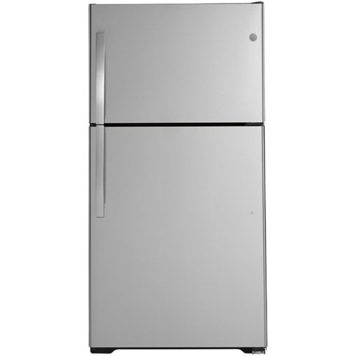 21.9 cu ft Top Freezer Stainless Refrigerator