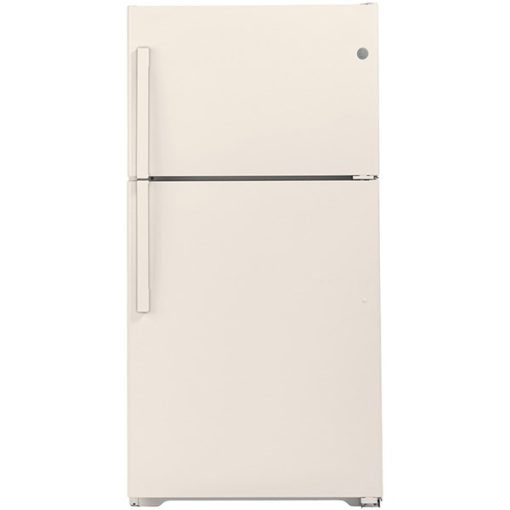 21.9 cu ft Top Freezer Bisque Refrigerator