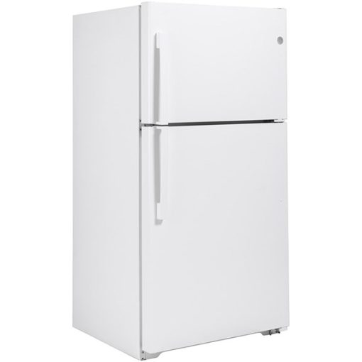 21.9 cu ft Top Freezer White Refrigerator - Image 2