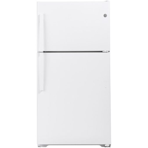 21.9 cu ft Top Freezer White Refrigerator