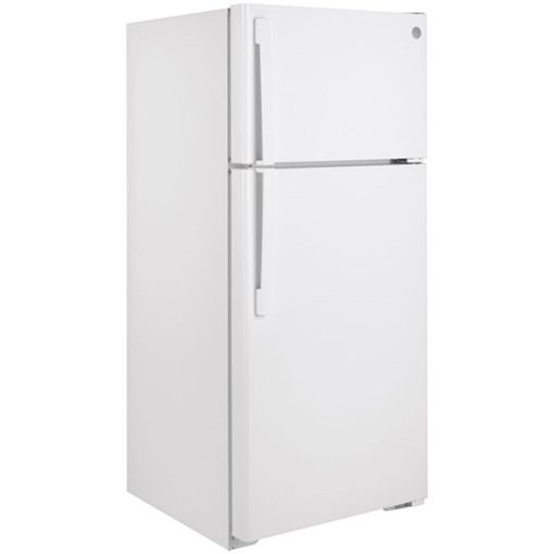 16.6 cu ft Top Freezer White Refrigerator - Image 2