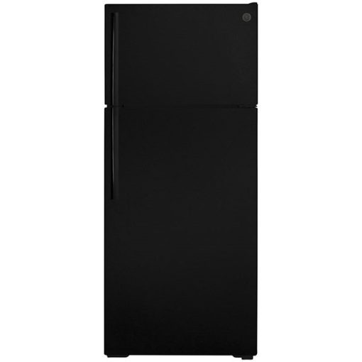 17.5 cu ft Top Freezer Black Refrigerator