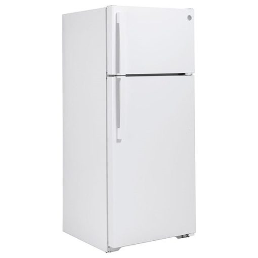 17.5 cu ft Top Freezer White Refrigerator - Image 2