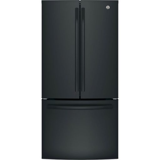 18.6 cu ft French Door Black Refrigerator