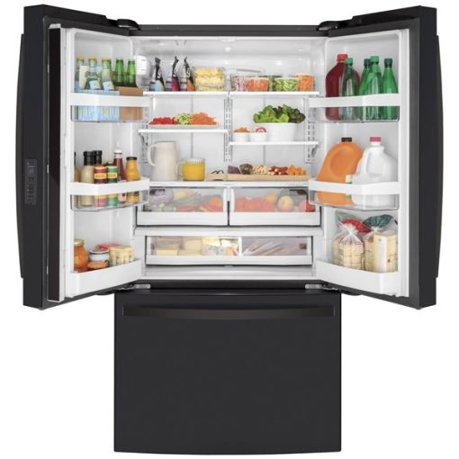 23.1 cu ft French Door Black Slate Refrigerator - Image 2