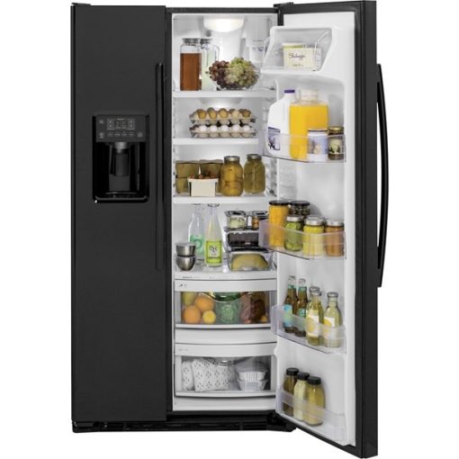 21.9 cu ft Side-by-Side Black Refrigerator - Image 2
