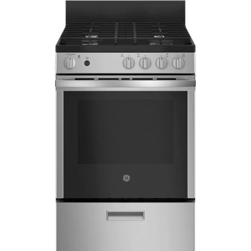 24" Gas Steam Clean Range