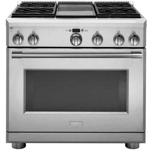 36" Propane Self Clean Convection Range