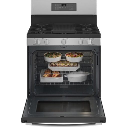 30" Dual Fuel Self Clean Convection Range - Image 3