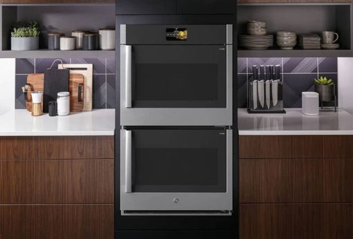 GE Profile 30" Stainless Steel Smart Built-In Convection Double Wall Oven With Right-Hand Side-Swing Doors - Image 5
