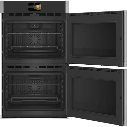 GE Profile 30" Stainless Steel Smart Built-In Convection Double Wall Oven With Right-Hand Side-Swing Doors - Image 3