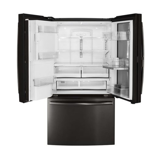 22.1 cu ft French Door Black Stainless Steel Refrigerator - Image 3