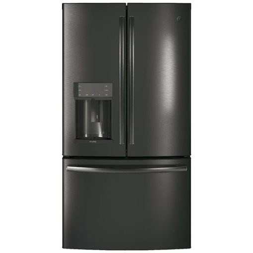 22.1 cu ft French Door Black Stainless Steel Refrigerator