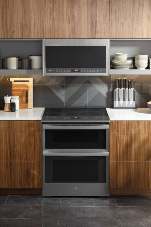 GE Profile ADA 30" Smart Fingerprint Resistant Stainless Steel Slide-In Double Oven Electric Range - Image 6