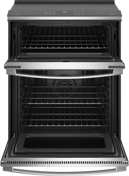 GE Profile ADA 30" Smart Fingerprint Resistant Stainless Steel Slide-In Double Oven Electric Range - Image 2