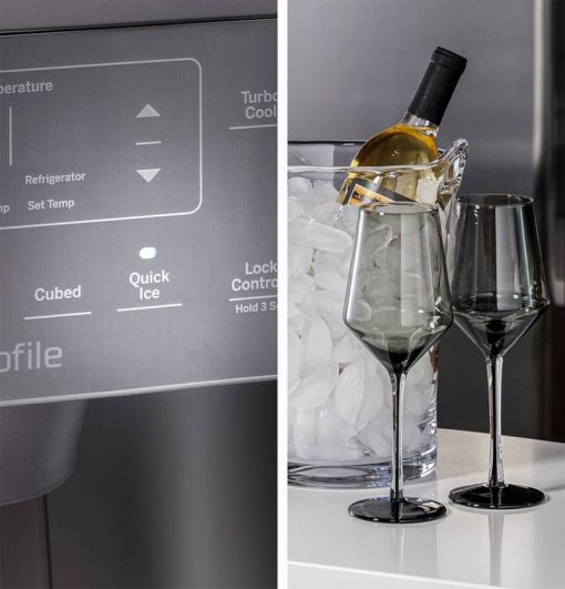 GE Profile ENERGY STAR 25.3 Cu. Ft. Fingerprint Resistant Stainless Steel Side-By-Side Refrigerator - Image 15