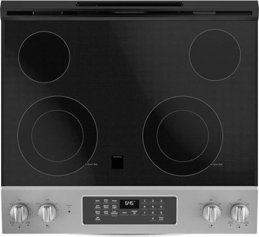 GE ADA 30" Stainless Steel Slide-In Electric Range - Image 4