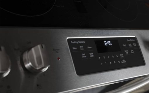 GE ADA 30" Stainless Steel Slide-In Electric Range - Image 9