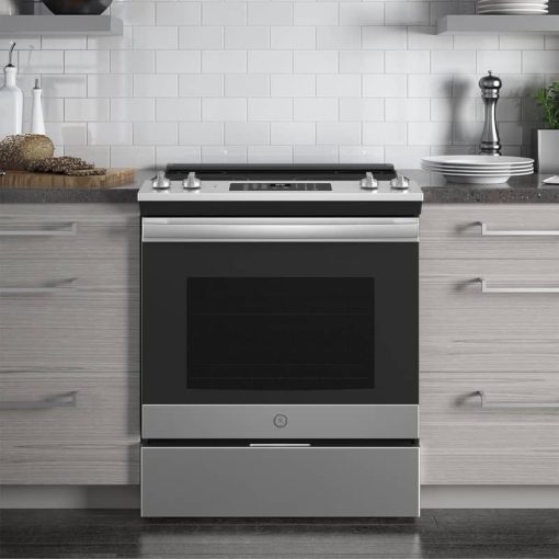 GE ADA 30" Stainless Steel Slide-In Electric Range - Image 15