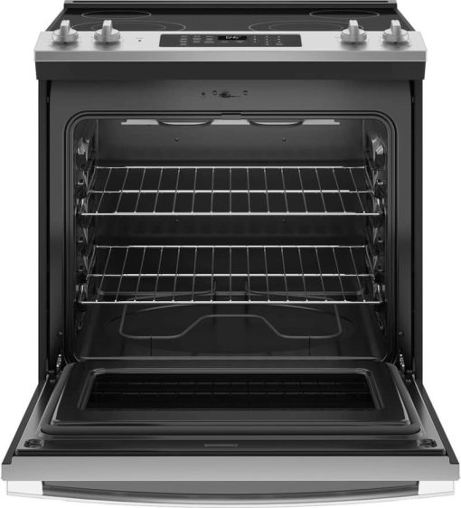 GE ADA 30" Stainless Steel Slide-In Electric Range - Image 2