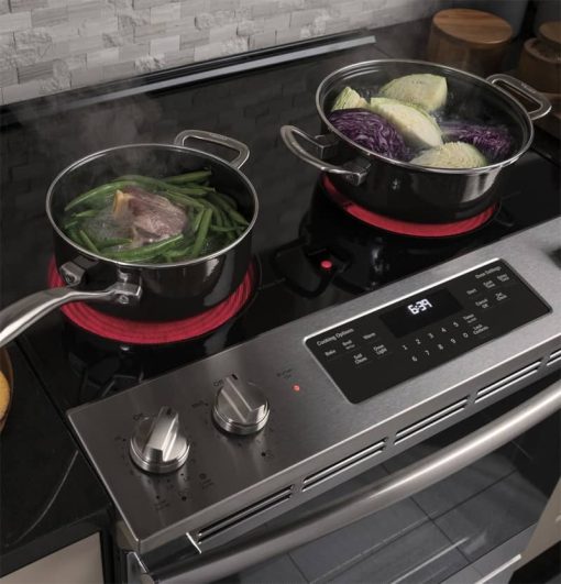GE ADA 30" Stainless Steel Slide-In Electric Range - Image 8