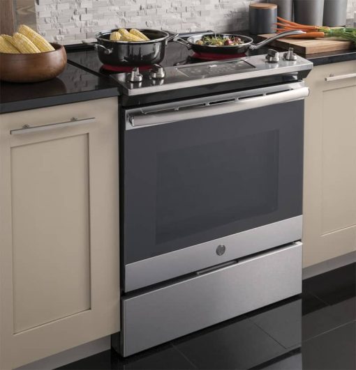 GE ADA 30" Stainless Steel Slide-In Electric Range - Image 14