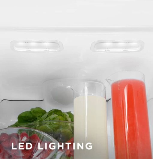 GE 23 Cu. Ft. Black Side-By-Side Refrigerator - Image 17