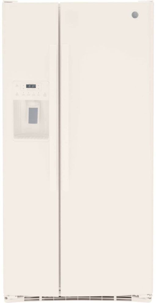 GE 23 Cu. Ft. Bisque Side-By-Side Refrigerator