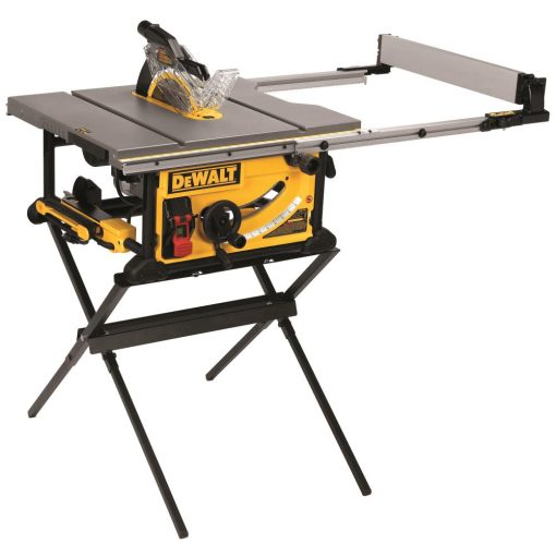 10-in Jobsite Table Saw 32-1/2-in (82.5cm) Rip Capacity, and a Rolling Stand - Image 7