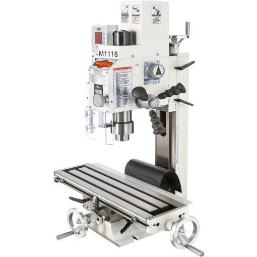 Shop Fox Mill/Drill 110V 3/4HP 1 Phase Deluxe Variable Speed