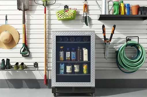 Gladiator Garageworks 24" Hammered Granite Beverage Center - Image 13