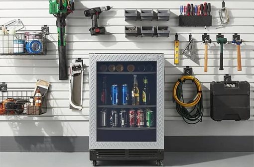 Gladiator Garageworks 24" Hammered Granite Beverage Center - Image 14