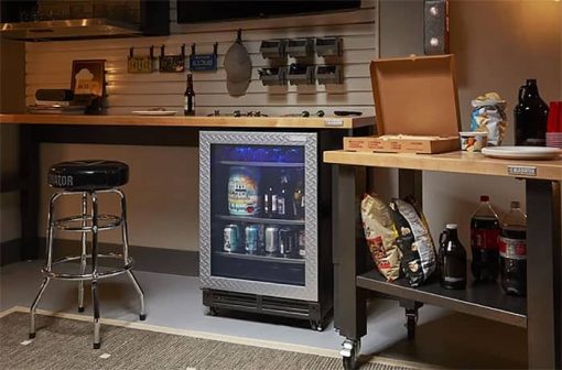 Gladiator Garageworks 24" Hammered Granite Beverage Center - Image 15